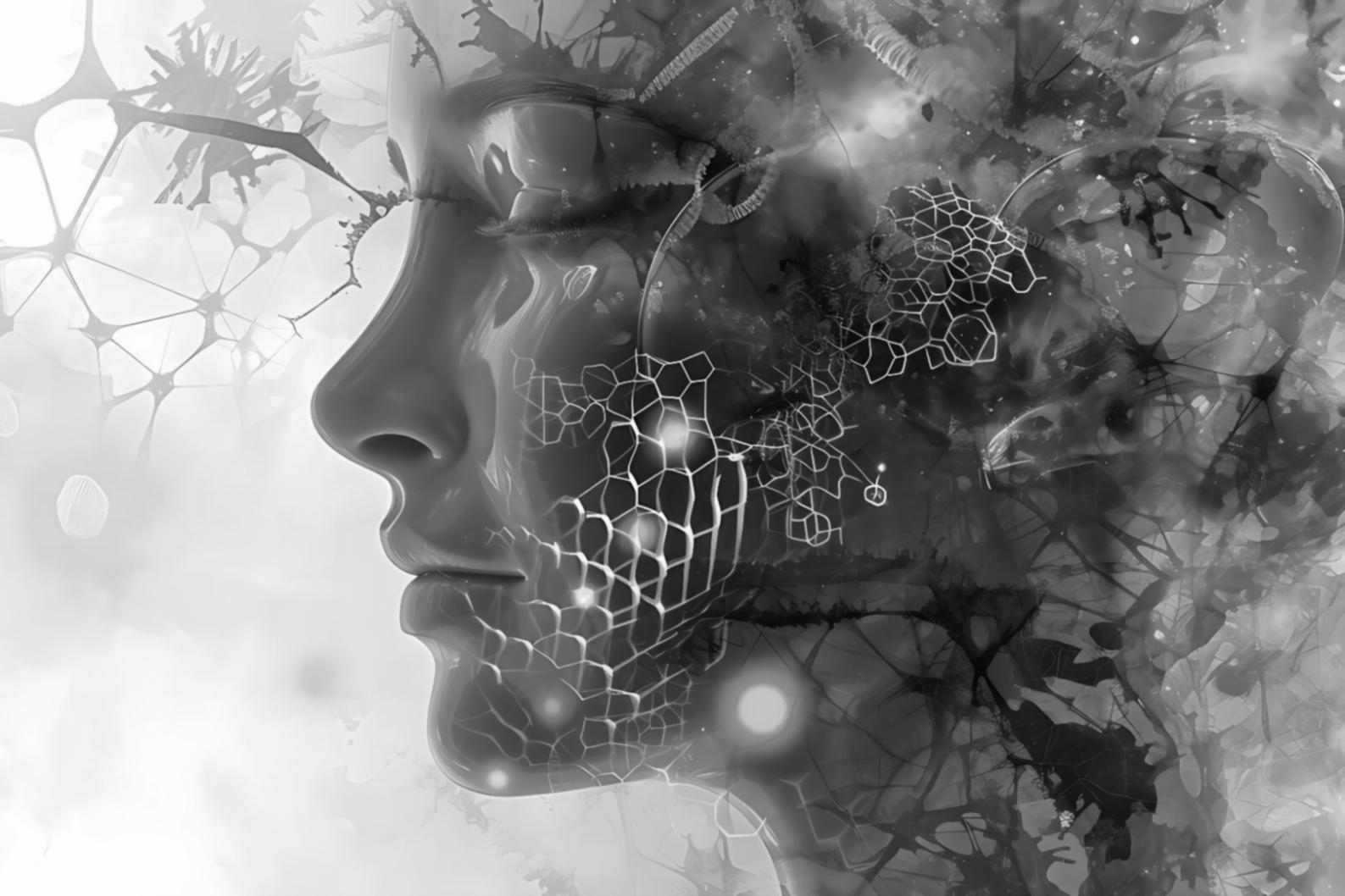 Finance professional reviewing AI-categorised expense data on screen